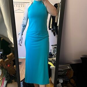 VENUS Maxi Halter Slip Dress